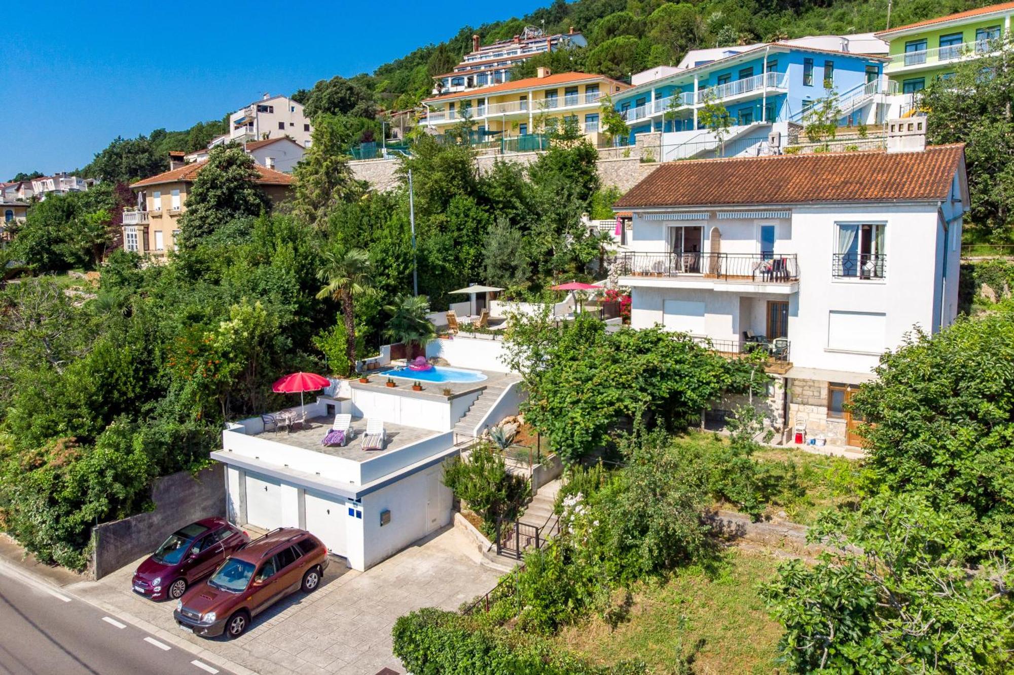 Apartmani Hrvatin 오파티아 외부 사진