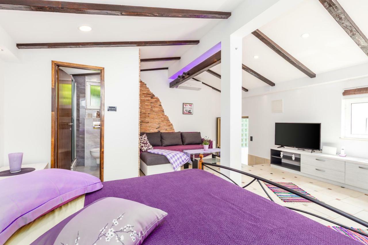 Apartmani Hrvatin 오파티아 외부 사진