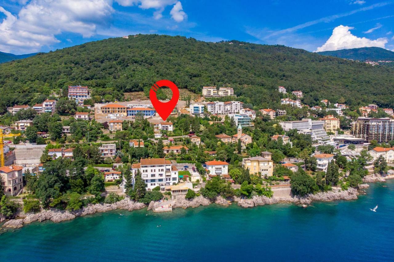 Apartmani Hrvatin 오파티아 외부 사진